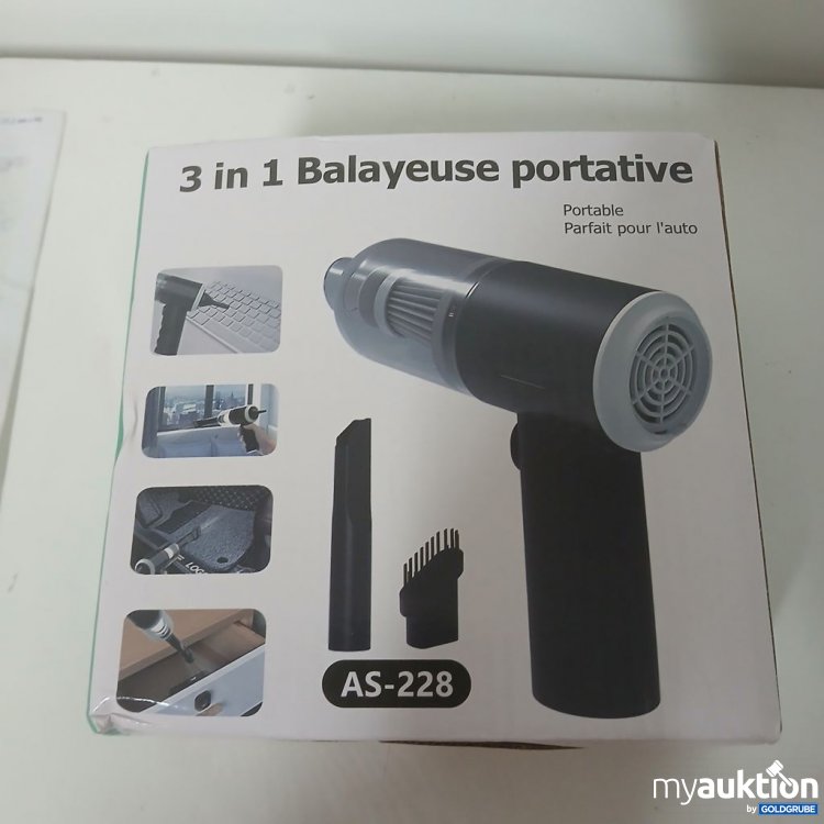 Artikel Nr. 918623 Artikel Nr. 918623: AS-228 3 in 1 Balayeuse portable