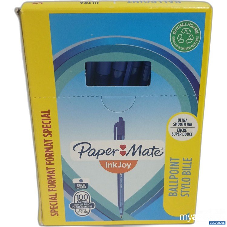 Artikel Nr. 968623: Paper Mate InkJoy Ball Point Stylo Bille blue 100Stk 