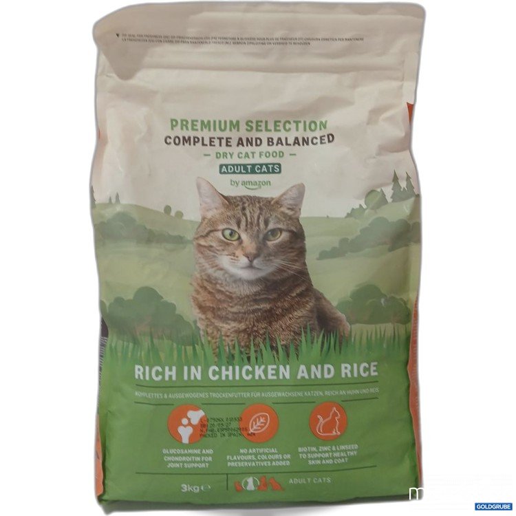 Artikel Nr. 978623: amazon Premium Selection Adult Cats Trockenfutter Chicken and Rice 3Kg