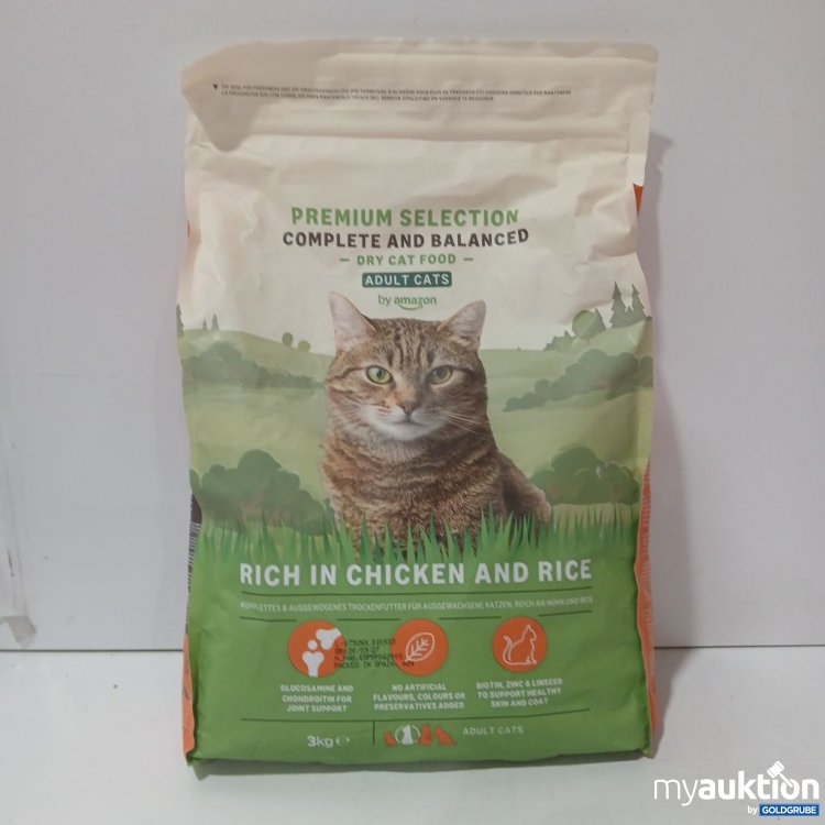 Artikel Nr. 978623: amazon Premium Selection Adult Cats Trockenfutter Chicken and Rice 3Kg
