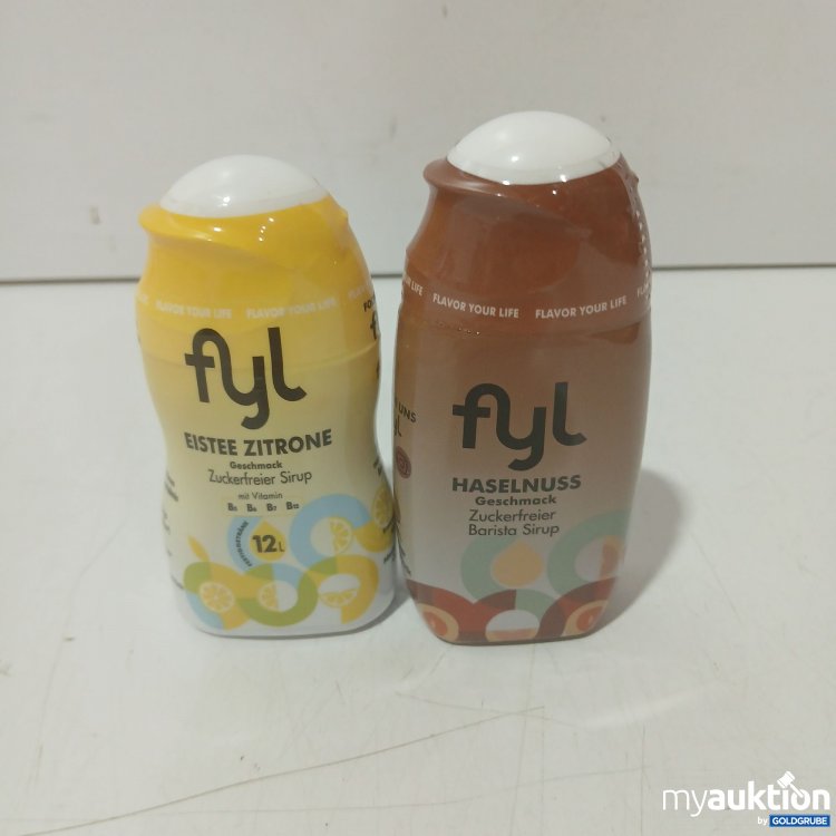 Artikel Nr. 995623 Artikel Nr. 995623: Fyl Sirup Eistee Zitrone 48ml + Haselnuss 65ml