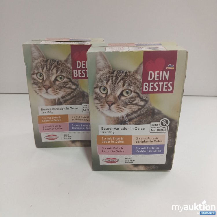 Artikel Nr. 839624 Artikel Nr. 839624: Dein Bestes Katzenfutter 2x(12x100g)