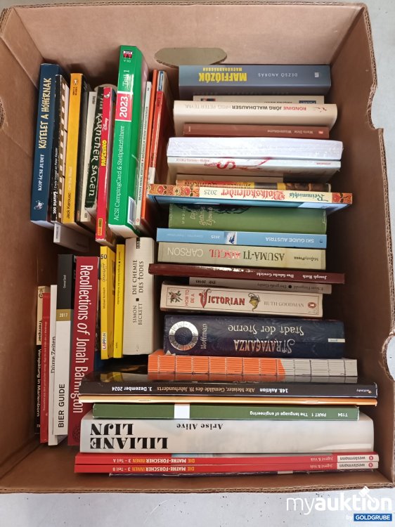 Artikel Nr. 901624: Karton mit 46 Büchern (siehe Fotos)