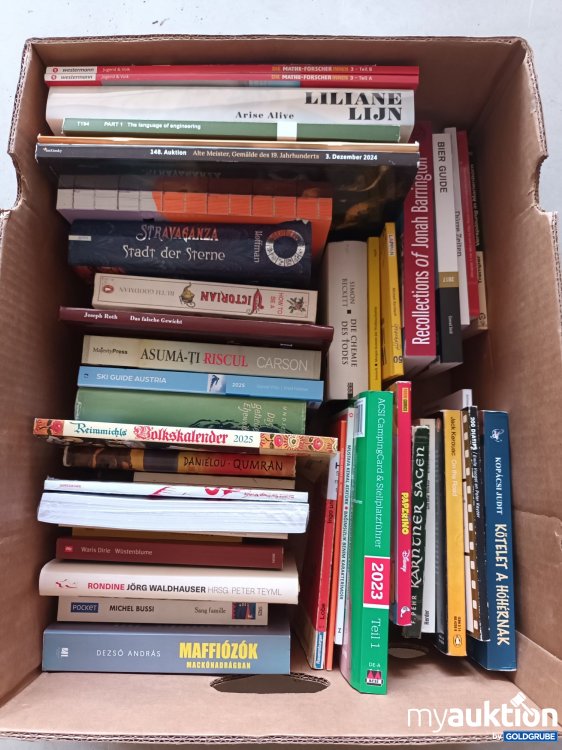 Artikel Nr. 901624: Karton mit 46 Büchern (siehe Fotos)