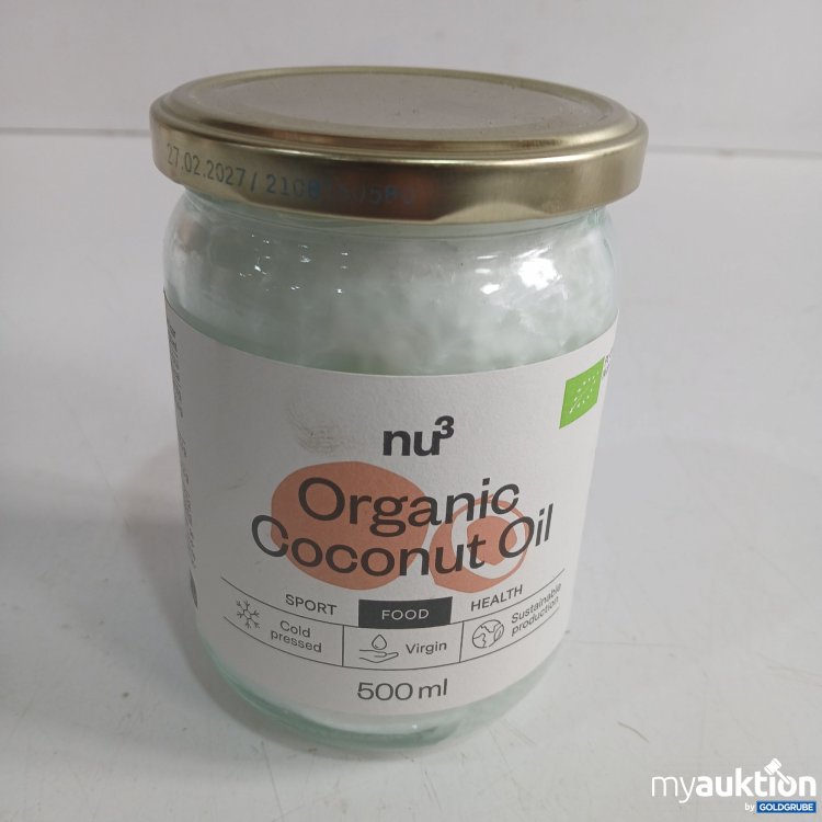 Artikel Nr. 952624: Nu3 Organic Coconut Oil 500ml 