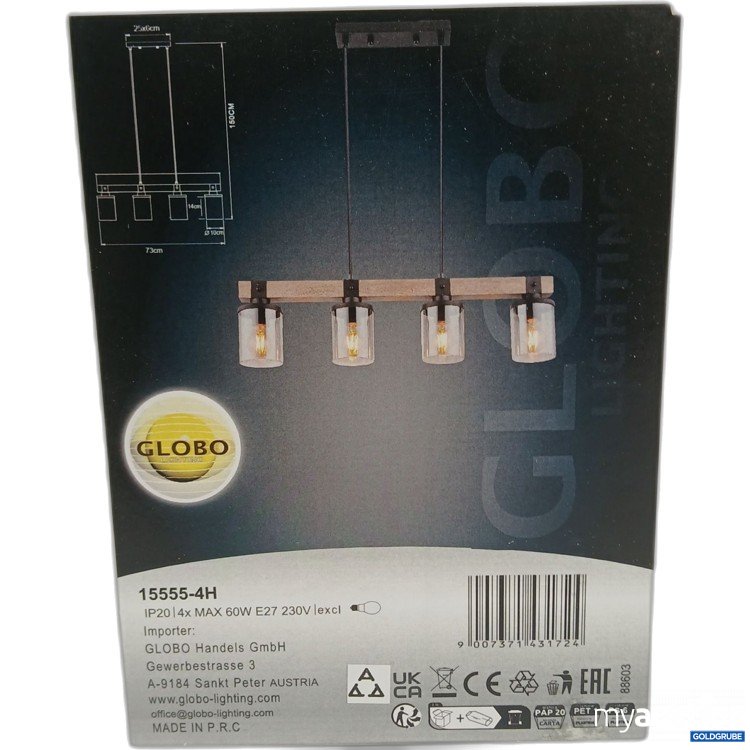 Artikel Nr. 959624 Artikel Nr. 959624: Globalisierung Lampe 15555-4H