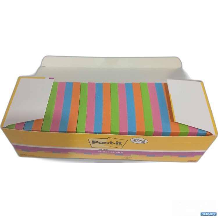Artikel Nr. 968624: Post it Notes super sticky 76mm x 76mm 24Stk 