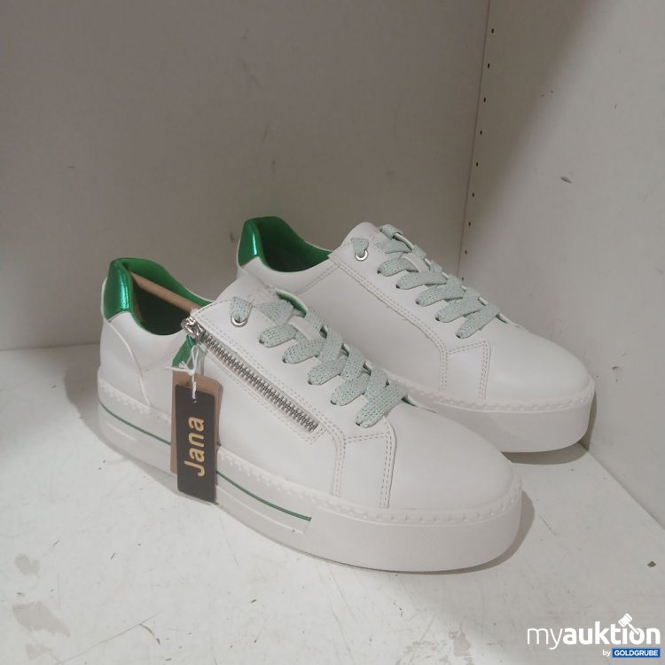 Artikel Nr. 970624: Jana Sneakers White/Green