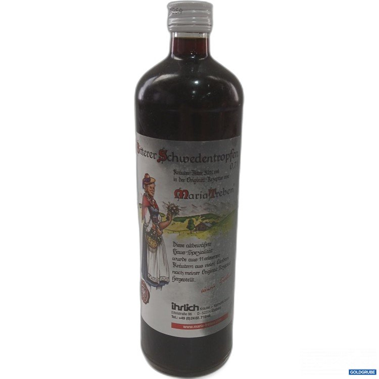 Artikel Nr. 991624 Artikel Nr. 991624: Bitterer Schwedentropfen 0,7l