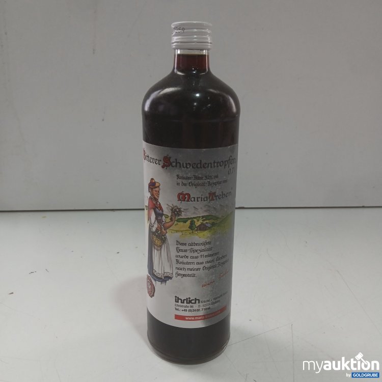 Artikel Nr. 991624 Artikel Nr. 991624: Bitterer Schwedentropfen 0,7l