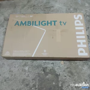 Auktion Philips Ambilight TV 50 50PUS8000/12