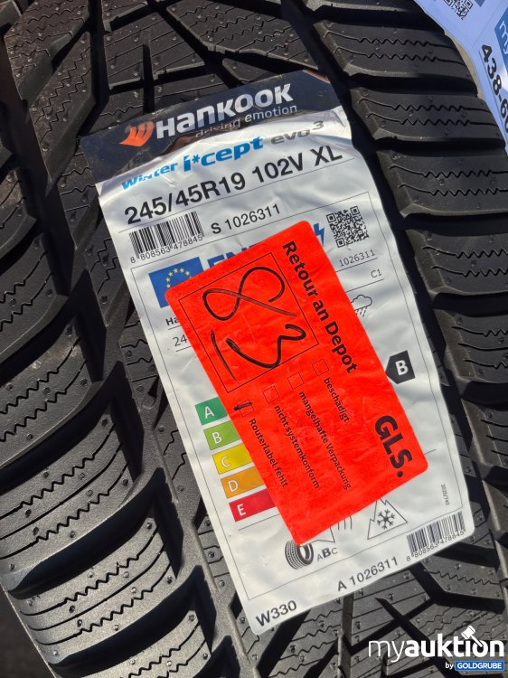 Artikel Nr. 438625: Hankook Reifen 245/45R19 102V XL