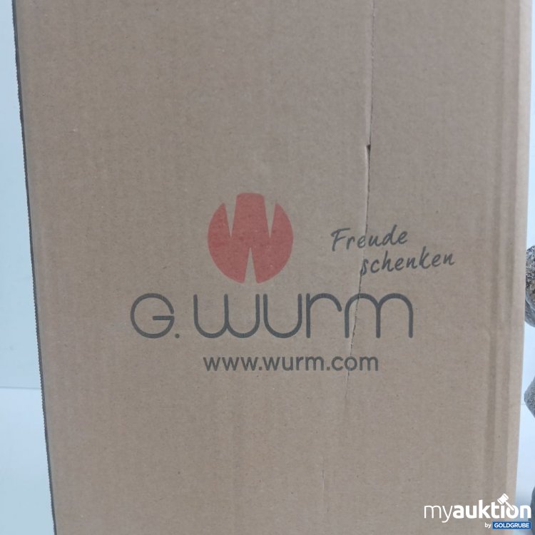 Artikel Nr. 446625 Artikel Nr. 446625: G. Wurm Weihnachtsmannfigur mit Laterne ca 48cm