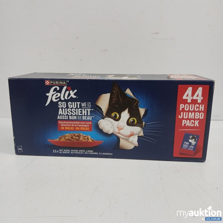 Artikel Nr. 467625: Purina Felix Katzenfutter Pouch Jumbo Pack 44x85g