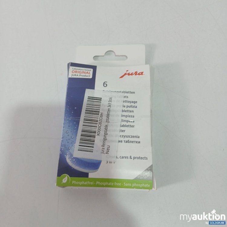 Artikel Nr. 812625: Jura 6 Reinigungstabletten 