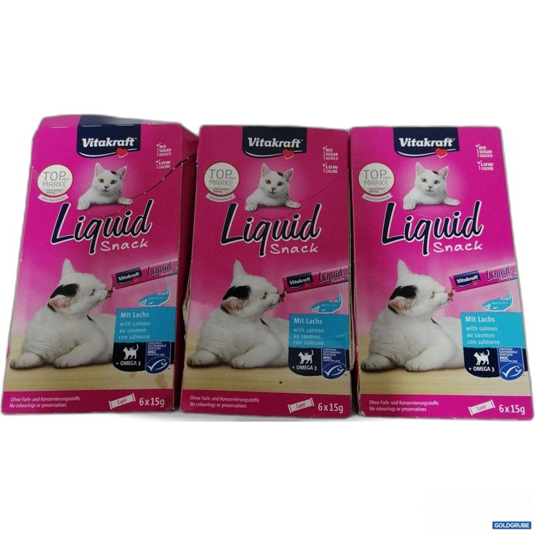 Artikel Nr. 888625: Vitakraft Liquid Snack Lachs 3Pkg