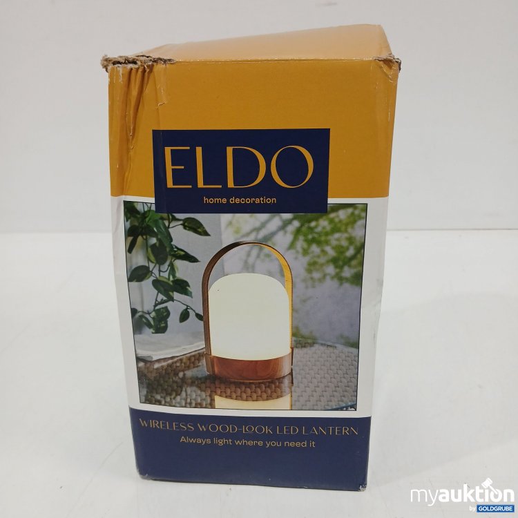 Artikel Nr. 895625: Eldo Wireless Wood Look Led Lantern 