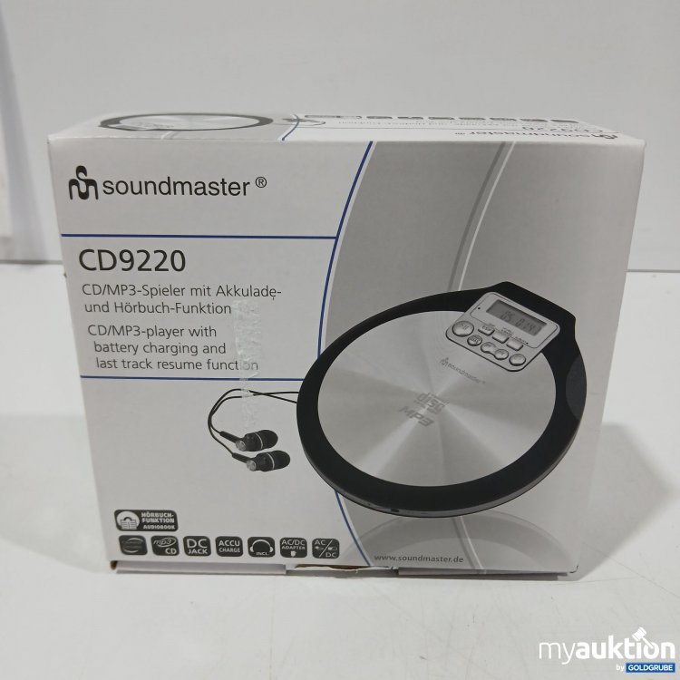 Artikel Nr. 911625: Soundmaster CD9220 