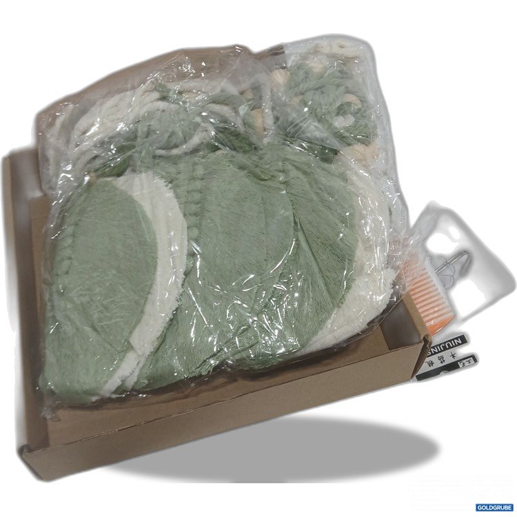 Artikel Nr. 913625: Makramee Blätter Wandteppich