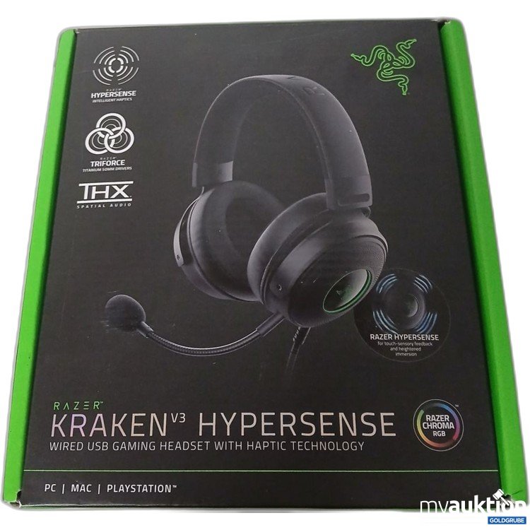 Artikel Nr. 920625: Razer Kraken V3 Hypersense Gaming Headset