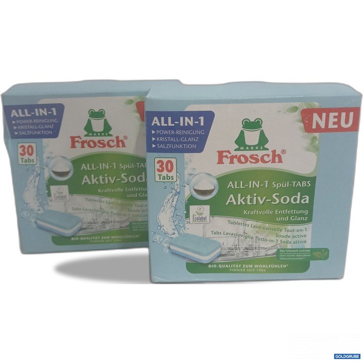Artikel Nr. 960625: Frosch All-in-1 Spül Tabs Aktiv Soda je 30Tabs 