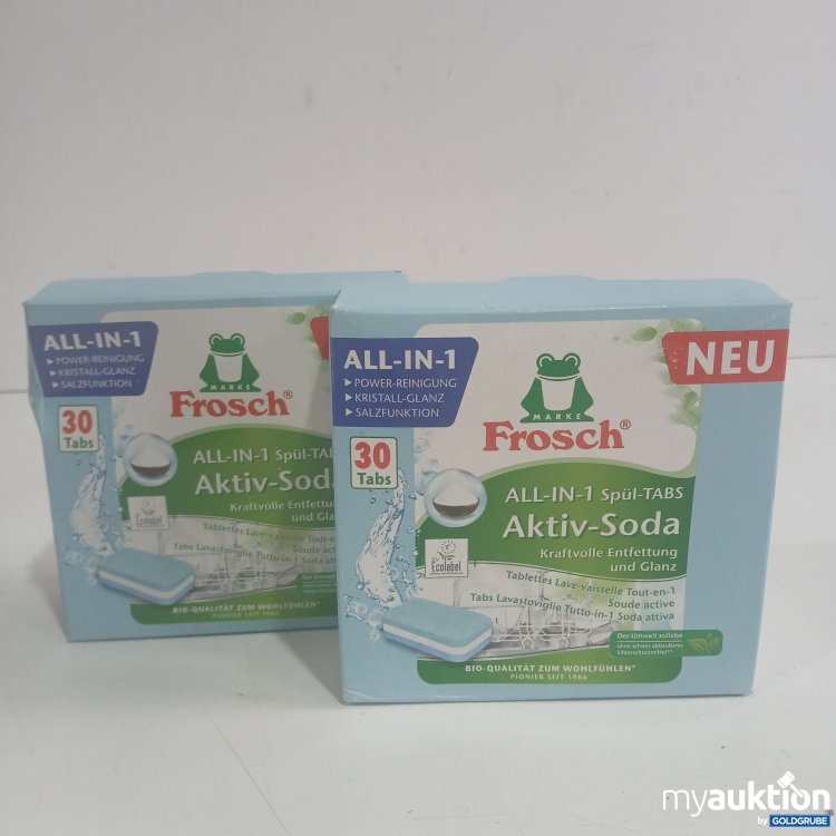 Artikel Nr. 960625: Frosch All-in-1 Spül Tabs Aktiv Soda je 30Tabs 
