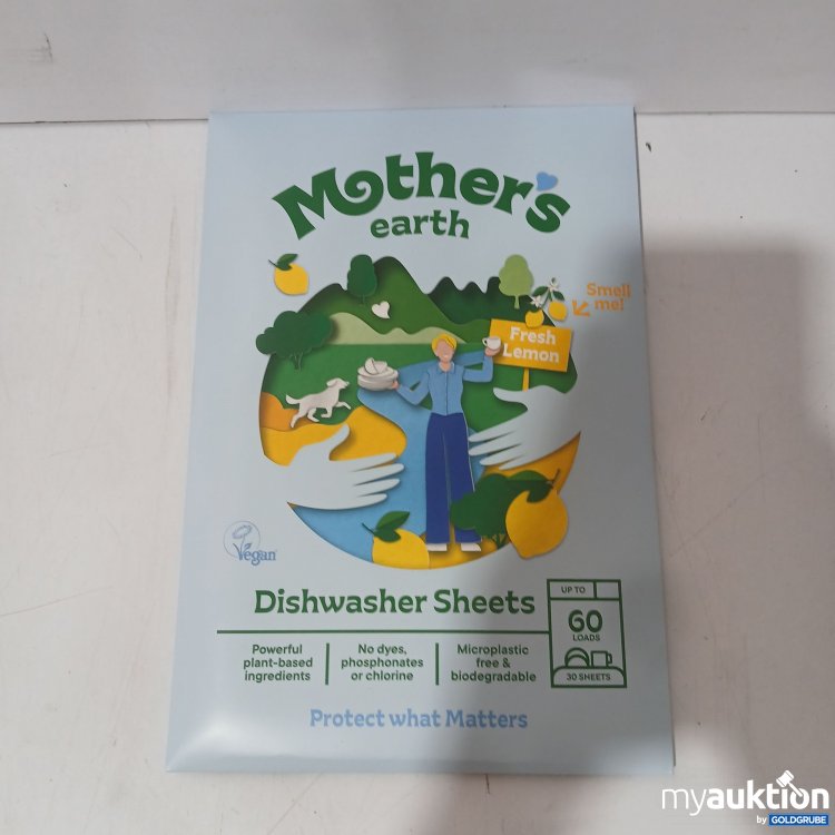 Artikel Nr. 982625: Mothers Earth Dishwasher Sheets up to 60 Loads 