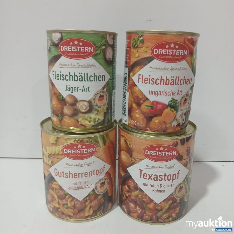 Artikel Nr. 995625 Artikel Nr. 995625: Dreistern div. Sorten 2x800g, 2x540g
