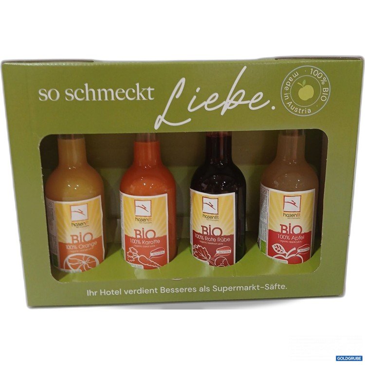 Artikel Nr. 997625: Hasen fit Bio diverse Säfte 4x 0.25l