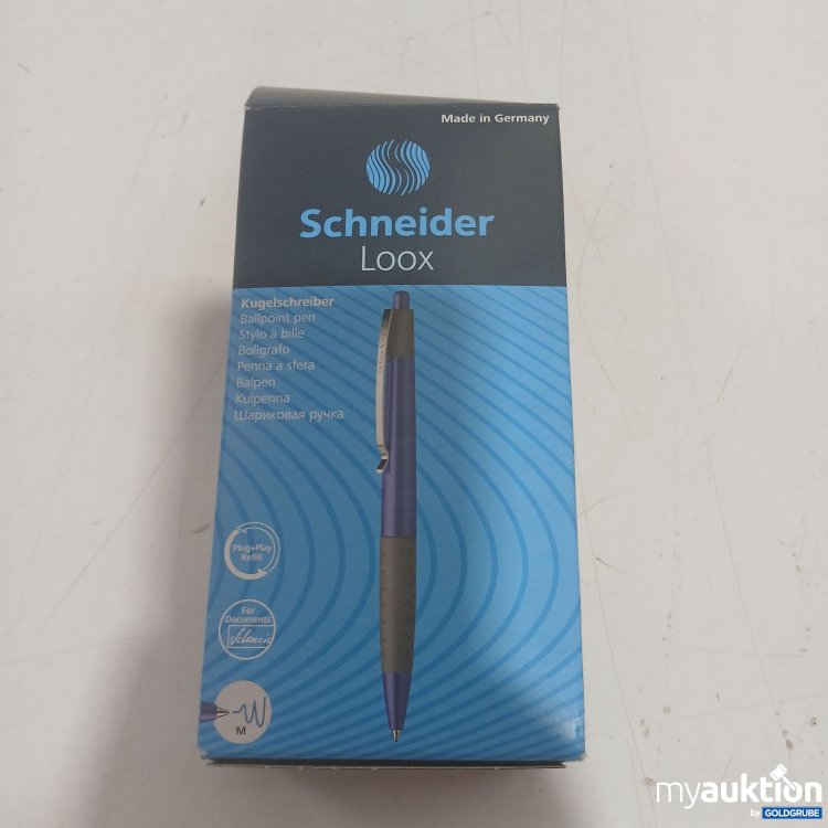 Artikel Nr. 461626 Artikel Nr. 461626: Schneider Loox Kugelschreiber blau Stärke M 19Stk