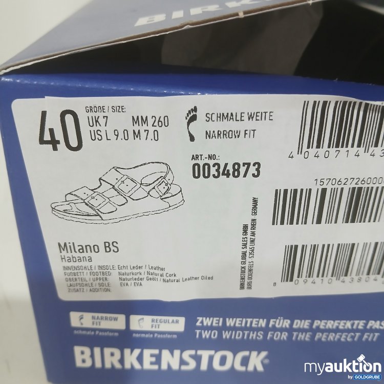 Artikel Nr. 462626: Birkenstock Sandale Milano BS Größe 40