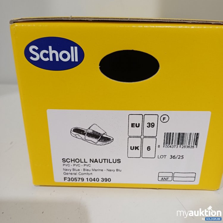 Artikel Nr. 470626 Artikel Nr. 470626: Scholl Pantoletten Nautilus Navy Blue