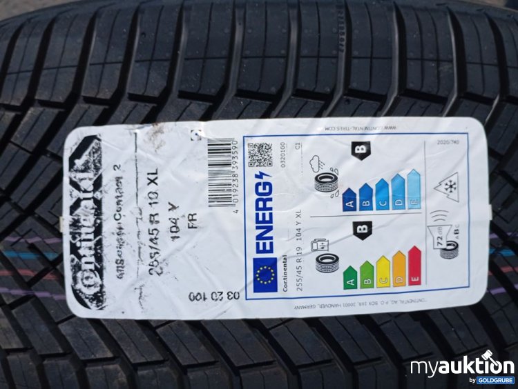 Artikel Nr. 525626 Artikel Nr. 525626: Continental ContiPremiumContact 2 245/45 R19 XL