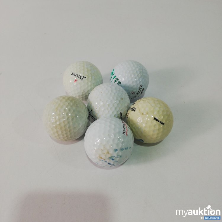 Artikel Nr. 793626 Artikel Nr. 793626: Diverse Gebrauchte Golfbälle 6 Stück
