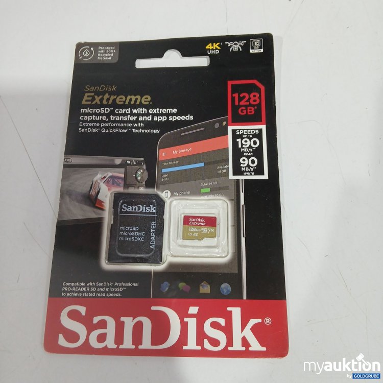 Artikel Nr. 824626 Artikel Nr. 824626: SanDisk Extreme 128GB