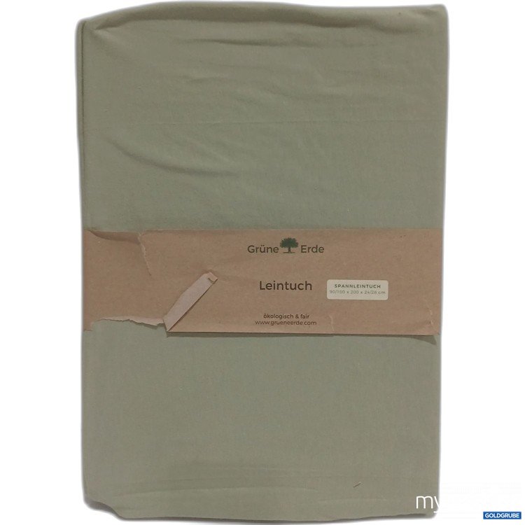 Artikel Nr. 884626: GrüneErde Leintuch 90/100x200x24/28cm