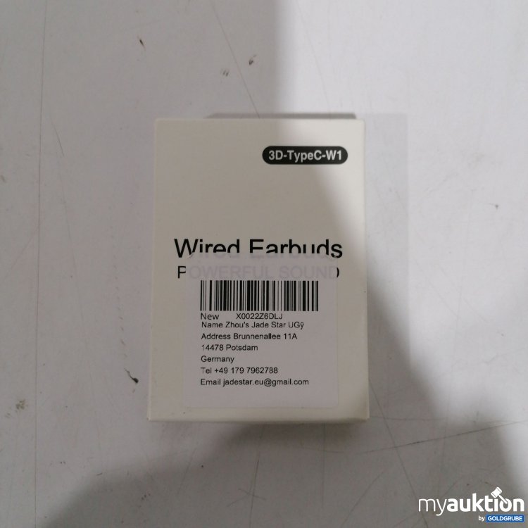 Artikel Nr. 887626 Artikel Nr. 887626: Wired Farbuds Powerful Sound Art:3D-TypeC-W1