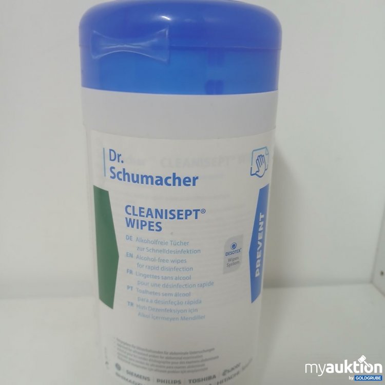 Artikel Nr. 918626: Dr. Schumacher CLEANISEPT Wipes Desinfektionstücher 100 Stück