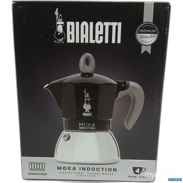 Artikel Nr. 921626: Bialetti Moka Induction Kaffeekocher 4 Tassen 150ml