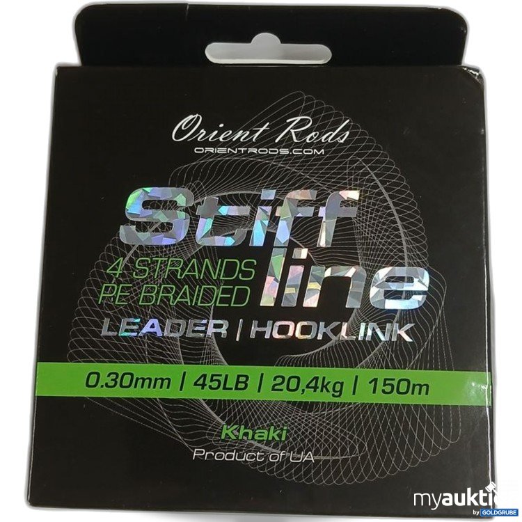 Artikel Nr. 932626 Artikel Nr. 932626: Orient Rods Stiff line Leader 150 m 20.4kg