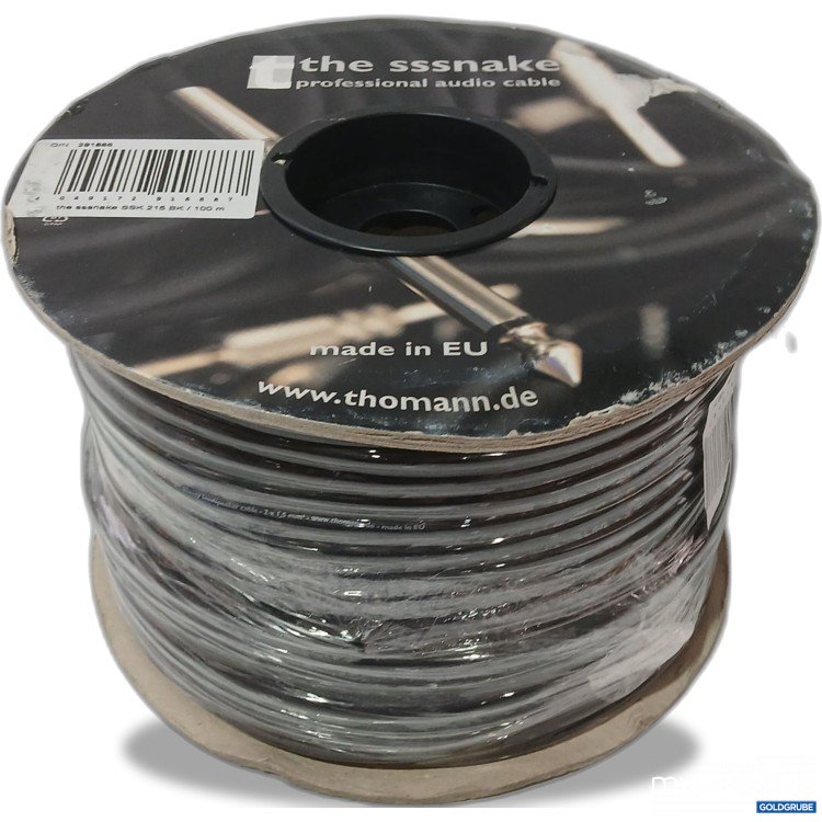 Artikel Nr. 967626: The Sssnake professional Audio Cable 100m, SSK 215 BK, Art.No. 291888