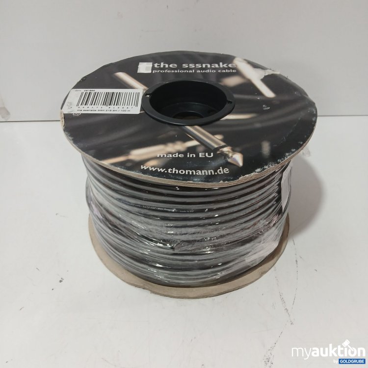 Artikel Nr. 967626: The Sssnake professional Audio Cable 100m, SSK 215 BK, Art.No. 291888