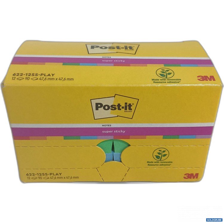Artikel Nr. 968626: Post it Notes super sticky 12Stk 47,6mm x 47,6mm 