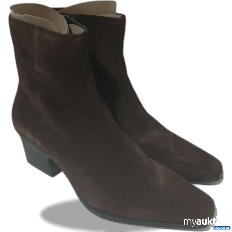 Artikel Nr. 970626: NA-KD Suede Block Heel Ankle Boots