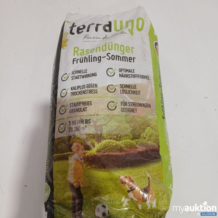 Artikel Nr. 973626: Terrauno Rasendünger Frühling Sommer 5kg