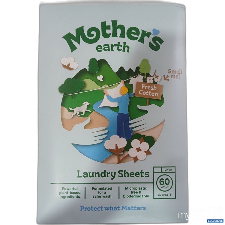 Artikel Nr. 982626: Mothers Earth Laundry Sheets up to 60 Loads 