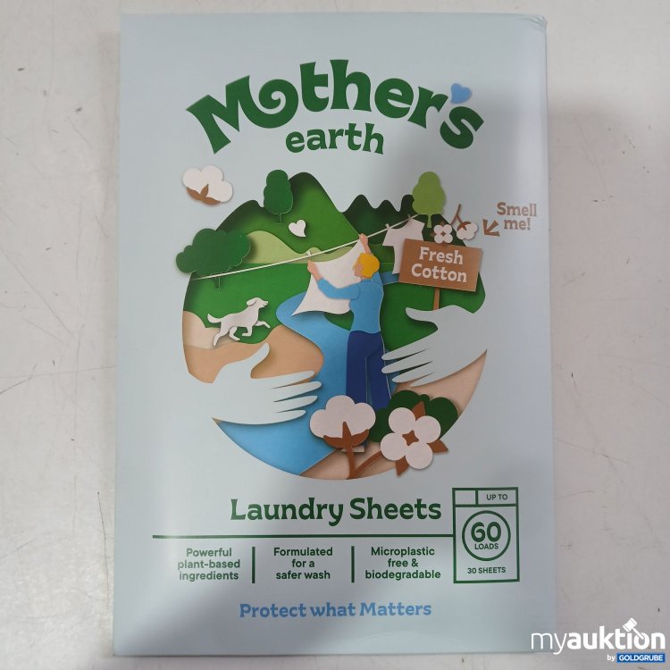 Artikel Nr. 982626: Mothers Earth Laundry Sheets up to 60 Loads 