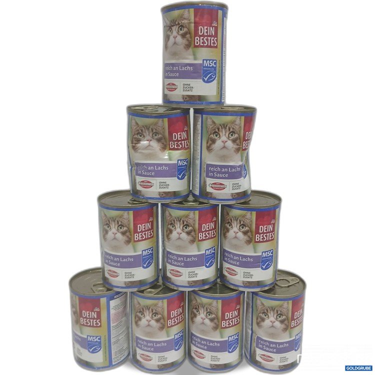 Artikel Nr. 984626: Dein Bestes Katzenfutter Lachs in Sauce 415g 10Stk
