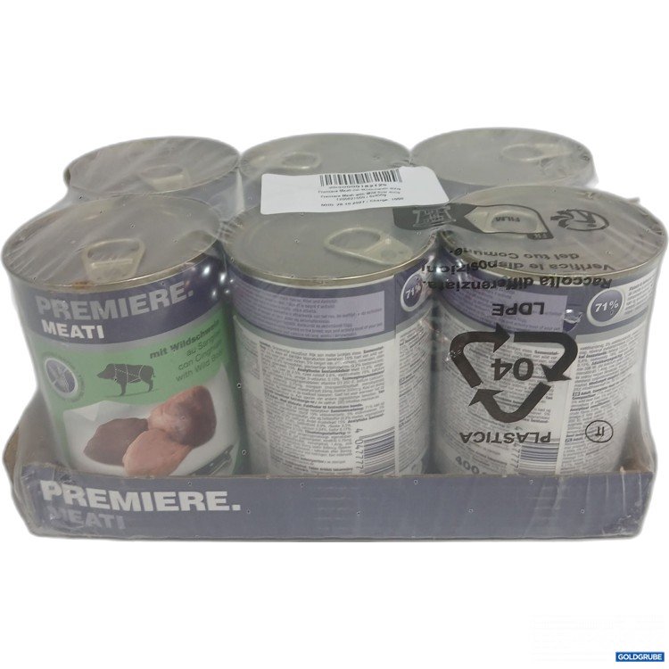 Artikel Nr. 986626: Premiere Meati Hundefutter Wildschwein 6x400g