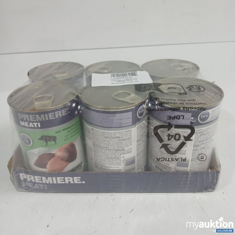 Artikel Nr. 986626: Premiere Meati Hundefutter Wildschwein 6x400g